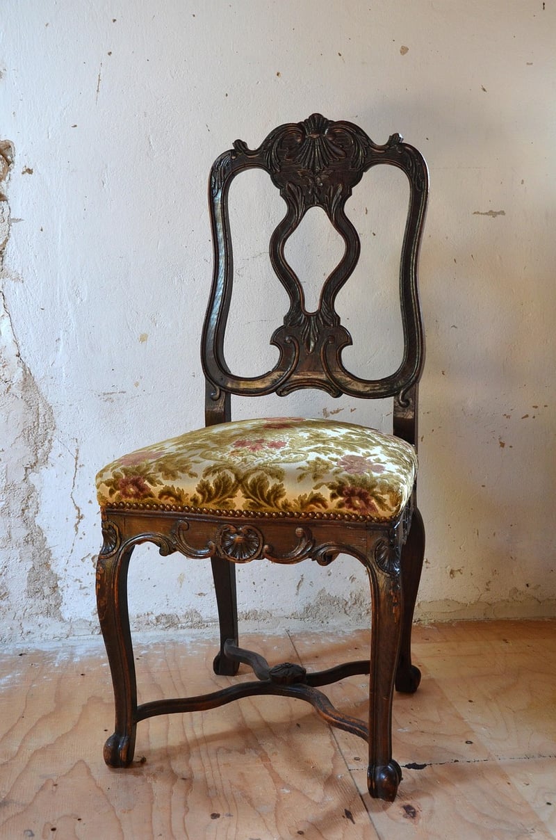 Upcycled Fabric Chair
