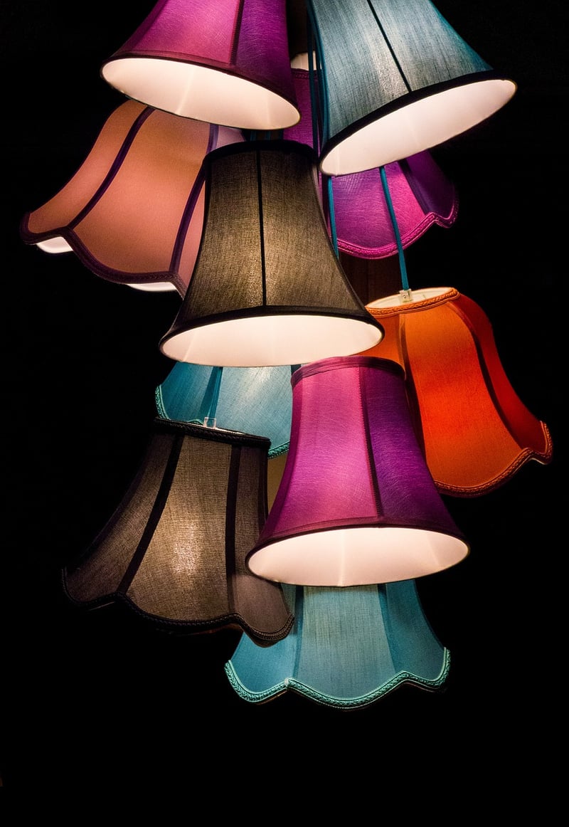 Upcycled Chandelier